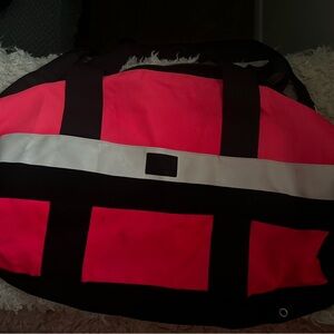 PINK Victoria's Secret Red and Black Bag